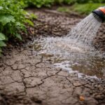 Dlaczego ziemia w ogrodzie twardnieje i przestaje wchłaniać wodę