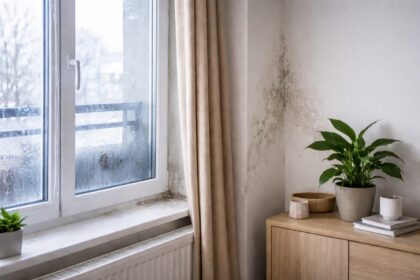 Dlaczego w nowych mieszkaniach częściej pojawia się wilgoć zimą