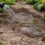 Dlaczego woda nie wsiąka w ziemię mimo regularnego podlewania